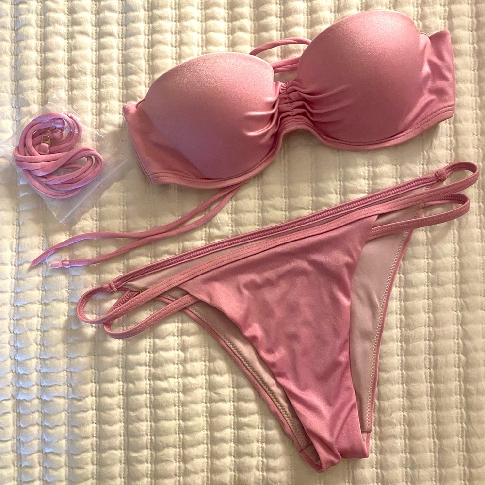 Victoria's Secret Light Pink Bikini Set